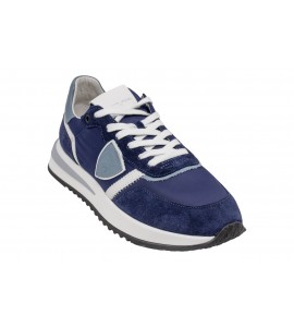 PHILIPPE MODEL Uomo Sneakers TROPEZ 2.1 TYLU W077 BLU