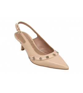 GUESS Yanai 4G Peony Logo Slingbacks FLPYANLEA05