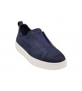 SANTONI Sneaker slip-on da uomo MBCD21995BARTFEHU59 BLUE