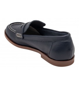 VSL MOCASSINO DONNA IN PELLE 3000 BLU