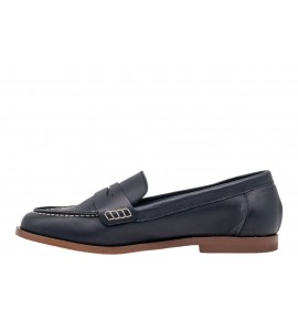 VSL MOCASSINO DONNA IN PELLE 3000 BLU