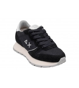 SUN68 donna sneaker Ally glitter textile Z36203/11