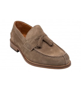 EXTON MOCASSINO CAMOSCIO 2143 taupe