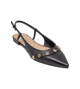 GUESS SLINGBACK DORLEEFLPDORLEA05 BLACK
