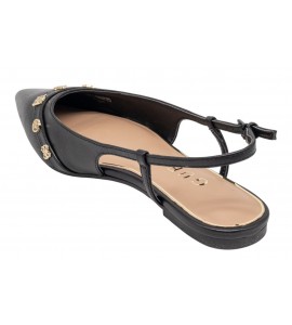 GUESS SLINGBACK DORLEEFLPDORLEA05 BLACK