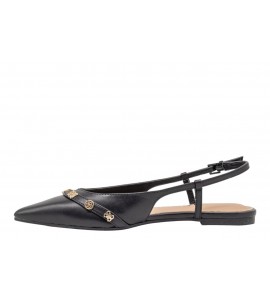 GUESS SLINGBACK DORLEEFLPDORLEA05 BLACK