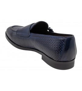 EXTON MOCASSINO CON FIBBIE 1834 jeans