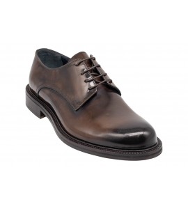 EXTON SCARPA ELEGANTE 4480 ABRASIVATO COGNAC