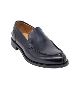 EXTON MOCASSINO 103 ABRASIVATO blu