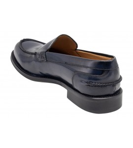 EXTON MOCASSINO 103 ABRASIVATO blu