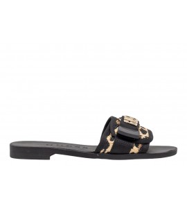 GUESS CIABATTINA EYZE FLJEL5FAB03 BLK