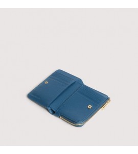 COCCINELLE PORTAFOGLI METALLIC SMALL E2MW511D101B27 DEEP BLUE