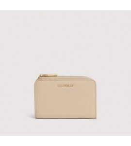 COCCINELLE PORTAFOGLI METALLIC SMALL E2MW511D101N64 SANDSHELL