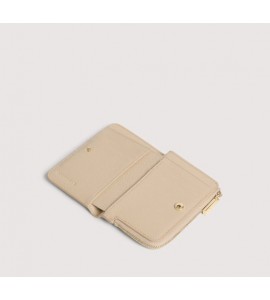 COCCINELLE PORTAFOGLI METALLIC SMALL E2MW511D101N64 SANDSHELL