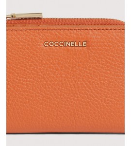 COCCINELLE PORTAFOGLI METALLIC SMALL E2MW511D101R41 CRAB