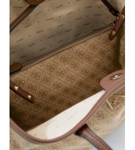 GUESS SHOPPER VICTTORIA ESG951428  LATTE LOGO/BROWN