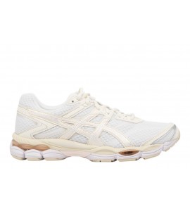 ASICS UNISEX 1203A887-100 GEL-CUMULUS 16 WHITE/CREAM