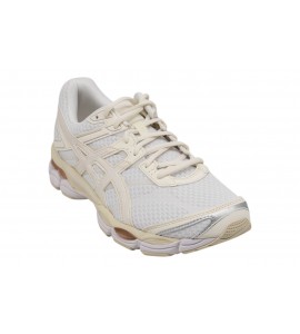 ASICS UNISEX 1203A887-100 GEL-CUMULUS 16 WHITE/CREAM