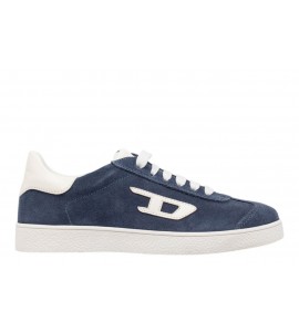 DIESEL S-Cougaz-Sneakers in suede con D a contrasto