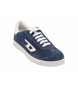 DIESEL S-Cougaz-Sneakers in suede con D a contrasto