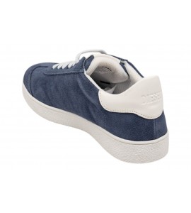 DIESEL S-Cougaz-Sneakers in suede con D a contrasto