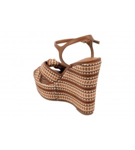 STEVE MADDEN SANDALO CON ZEPPA AZTEC COGNAC