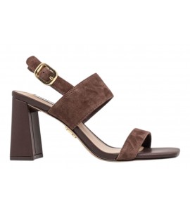 STEVE MADDEN SANDALO WENDIE CHO BRN SUEDE