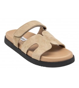 STEVE MADDEN CIABATTINA MISSILE TAUPE SUEDE