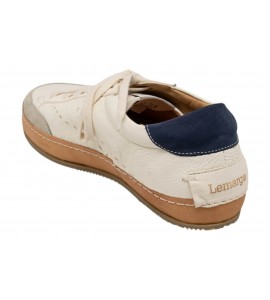 LEMARGO SNEAKER IS01CP CERVO BURRO/BLU