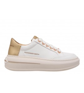 ALEXANDER SMITH DONNA SNEAKERS LSW1870WGD LANCASTER WHITE GOLD
