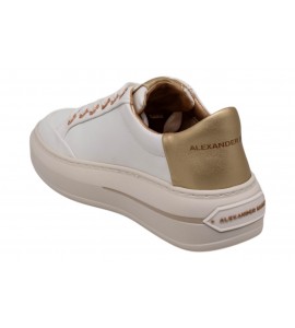 ALEXANDER SMITH DONNA SNEAKERS LSW1870WGD LANCASTER WHITE GOLD