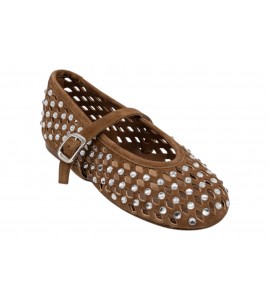 STEVE MADDEN BALLERINA REHUN chestnut SUEDE