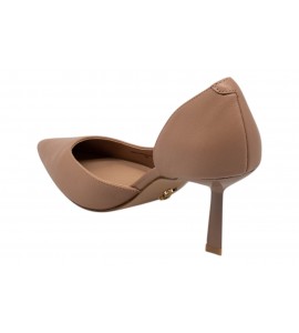 STEVE MADDEN DECOLLETE VENA DARK BLUSH LEATHER