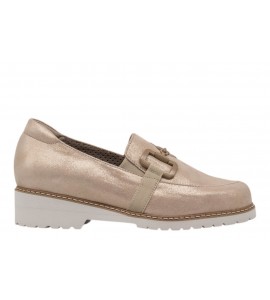 ELITE TOMASI MOCASSINO LEANDRA IN CAMOSCIO beige