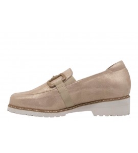 ELITE TOMASI MOCASSINO LEANDRA IN CAMOSCIO beige