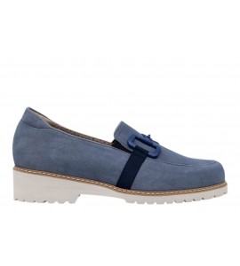 ELITE TOMASI MOCASSINO LEANDRA IN CAMOSCIO avio