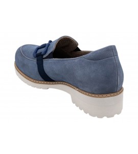 ELITE TOMASI MOCASSINO LEANDRA IN CAMOSCIO avio