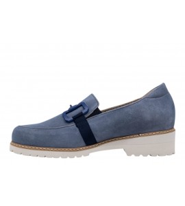 ELITE TOMASI MOCASSINO LEANDRA IN CAMOSCIO avio