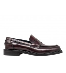 EXTON MOCASSINO 4482 ABRASIVATO BORDEAUX