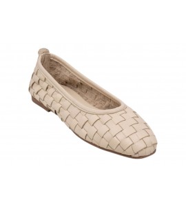 ARIA SHOES BALLERINA E201 crema