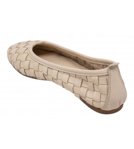 ARIA SHOES BALLERINA E201 crema