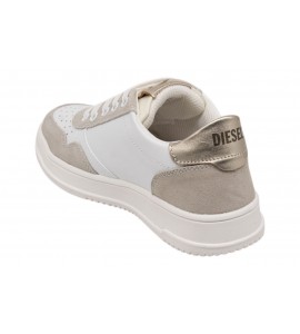 DIESEL S-Cascoun-Sneakers in pelle con logo laterale