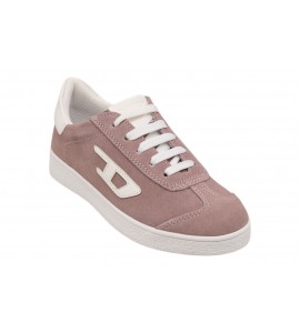 DIESEL S-Cougaz-Sneakers in suede con D a contrasto