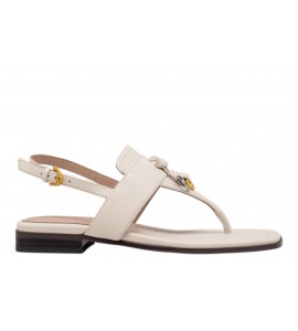 COCCINELLE SANDALO E4U2F400101 N17 LOOP SMOOTH BIANCO