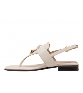 COCCINELLE SANDALO E4U2F400101 N17 LOOP SMOOTH BIANCO