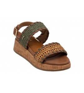 JEEP donna JL61591A 020 KARINA RAFFIA MILITARY