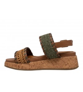 JEEP donna JL61591A 020 KARINA RAFFIA MILITARY