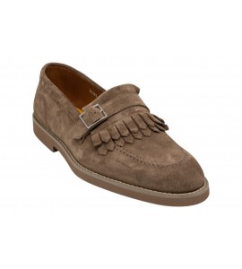 DOUCAL'S Mocassino in suede cacao DU3295SALOUF009ZM08