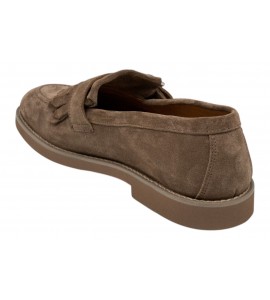 DOUCAL'S Mocassino in suede cacao DU3295SALOUF009ZM08