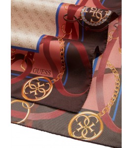 GUESS AW5445POL01 SCARF BROWN